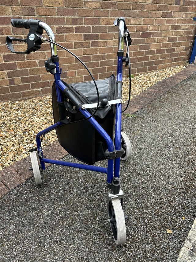 Preview of the first image of Mobility walker with shopping bag SOLD.