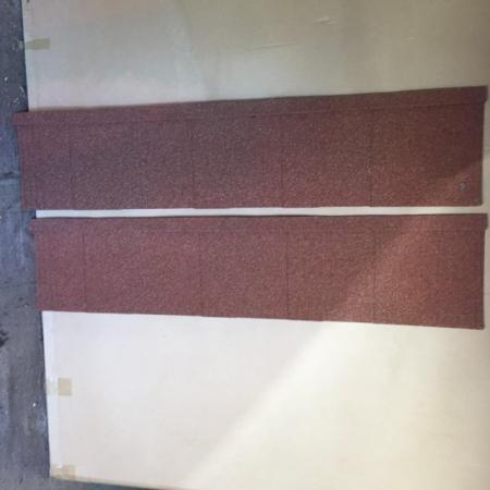 Image 1 of Metal roof tiles red colour