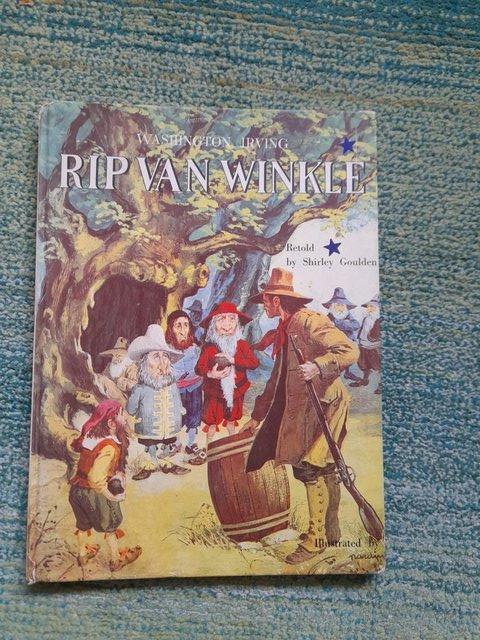 Preview of the first image of Rip Van Winkle Washington Irving  by Shirley Goulden Splendo.