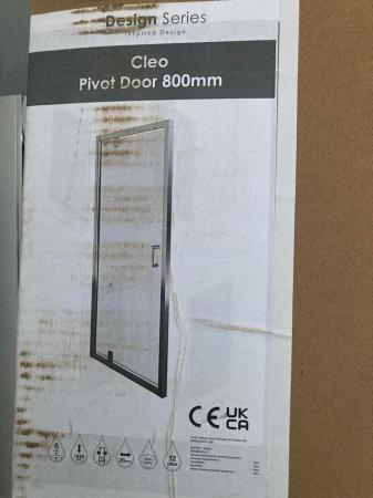 Image 1 of Brand New 800 Pivot Glass shower Door