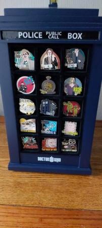 Image 1 of Doctor who Badges with tardis