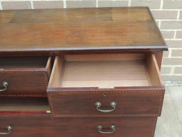 Image 10 of Edwardian Chest of Drawers / Dresser (UK Delivery)