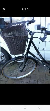 Image 2 of Ammaco ladies bicycle with basket in excellent condition