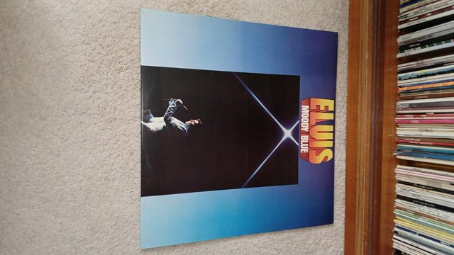 Image 2 of Elvis Presley Moody Blue vinyl album