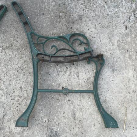 Image 3 of Cast Iron Garden Chair Ends Restoration Project.