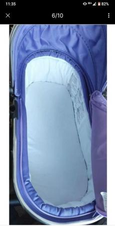 Image 7 of I candy peach purple parma violet  2 in 1 pram