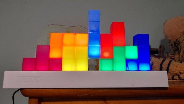 Preview of the first image of Tetris childrens bedside light.