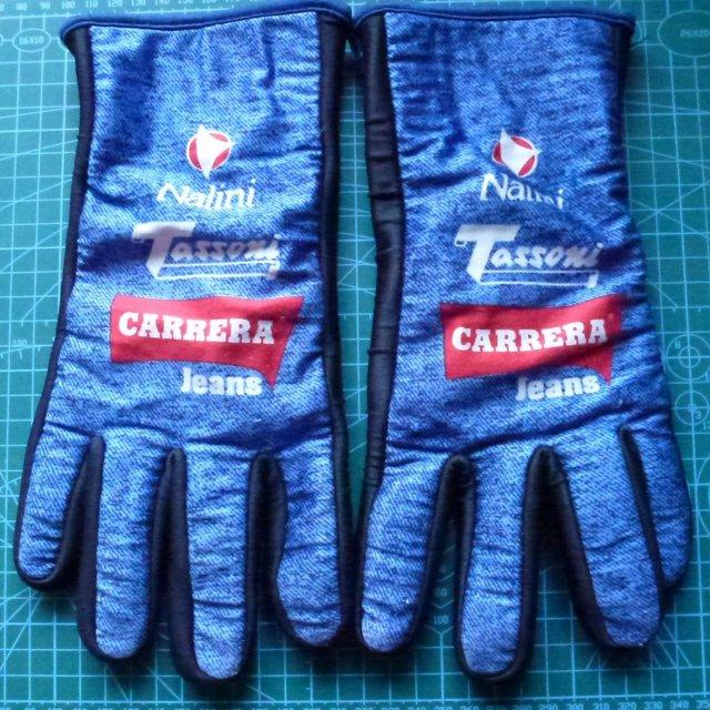 Preview of the first image of Mens retro Cycling Gloves, Large..