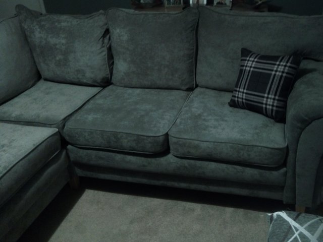 Preview of the first image of Amazon corner sofa seats 5.