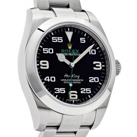 Image 1 of Rolex Air King Oystersteel Black Dial 116900