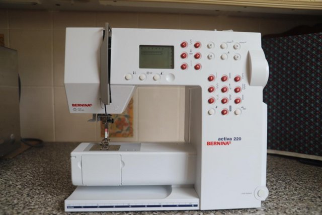 Preview of the first image of Bernina Activa 220 Sewing Machine.