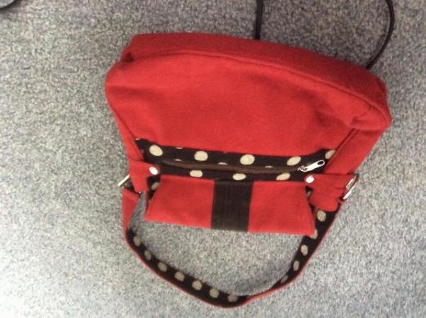 Image 3 of Earth squared handbag and matching scarf