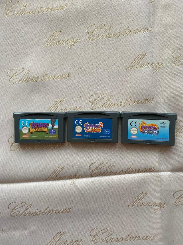 Preview of the first image of Spyro the Dragon Game Boy Advance Games Bundle.