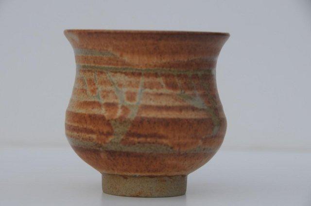 Preview of the first image of Small Handmade Studio Art Pottery Vase Pot Beaker.