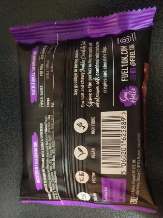 Image 2 of Fuel Oat Squares x10 - Double Chocolate High Protein Exp Sep