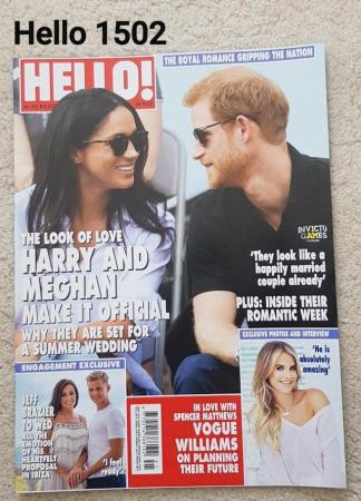 Image 1 of Hello Magazine 1502 - Harry & Meghan Make it Official!