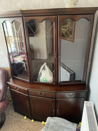 Image 1 of Mahogany dresser unit, FREE to collect