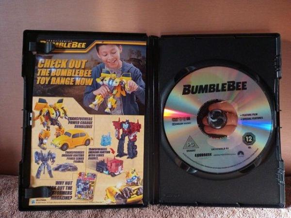Image 2 of TRANSFORMERS BUMBLEBEE MOVIE DVD IN GOOD CLEAN CONDITION