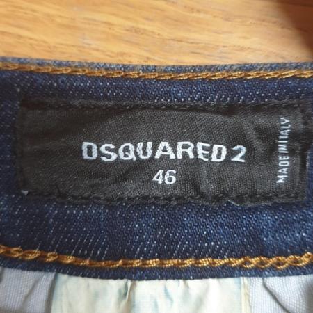 Image 1 of dsquared2 paint splatter jeans