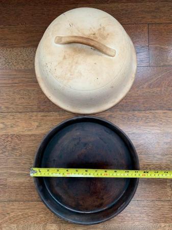 Image 3 of Round Stoneware Bread Baking Cloche 28cm diameter