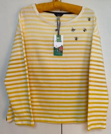 Image 1 of JOULES ladies Harbour Top. Brand new. Size 12
