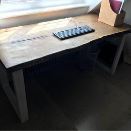 Preview of the first image of Waney edge high quality oak desk.