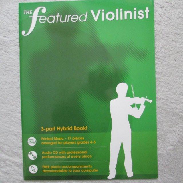 Preview of the first image of New violin sheet music books + cds.