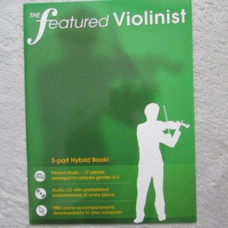 Image 1 of New violin sheet music books + cds