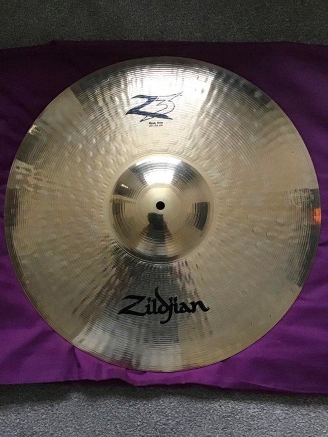 Preview of the first image of Zildjian, Z3 Rock Ride 20” Cymbal.