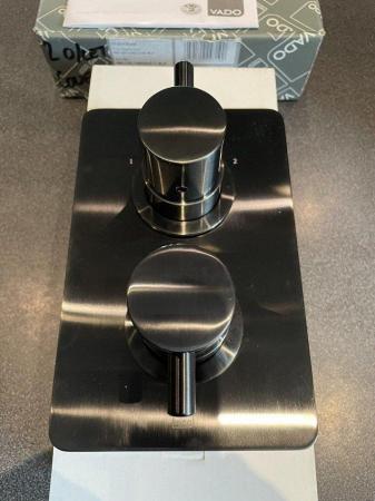 Image 3 of Vado Individual Celsius Black Thermostatic Shower Valve