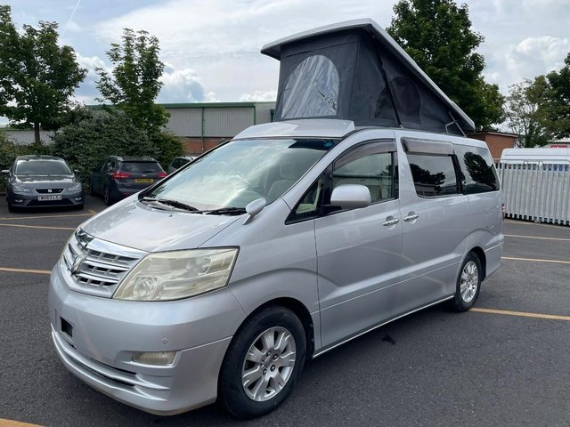 Preview of the first image of Toyota Alphard campervan By Wellhouse new conversion.