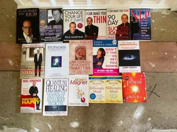 Image 1 of Various books. Motivational, Self Help.