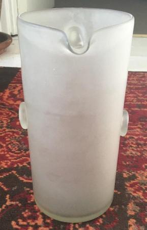 Image 3 of Vintage Handmade Sherekat Art glass jug