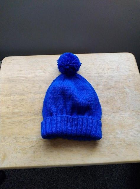 Preview of the first image of NEW HAND KNITTED WOOLLEN LADIES HAT.