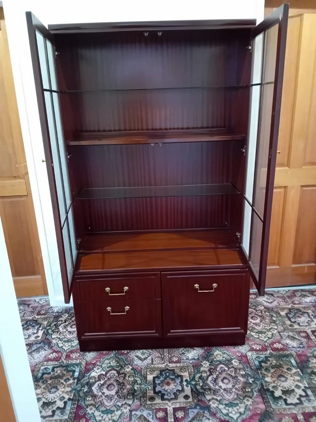 Preview of the first image of G Plan Garrick Mahogany Display Unit.
