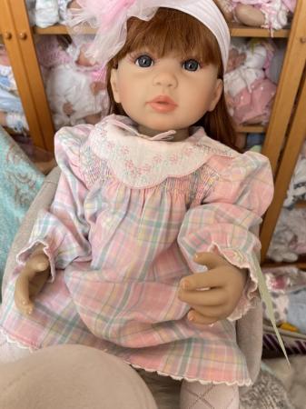 Image 3 of Adorable really sweet baby reborn toddler doll girl Amy