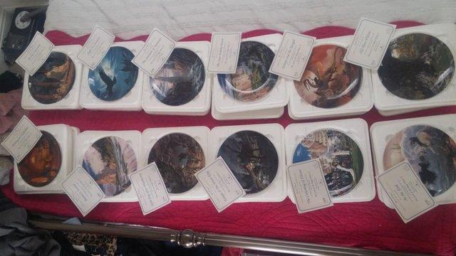 Image 3 of Danbury Mint Lord of the Rings Plates Series II