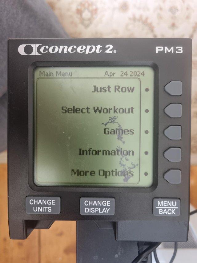Preview of the first image of Concept2 Rowing machine £700.
