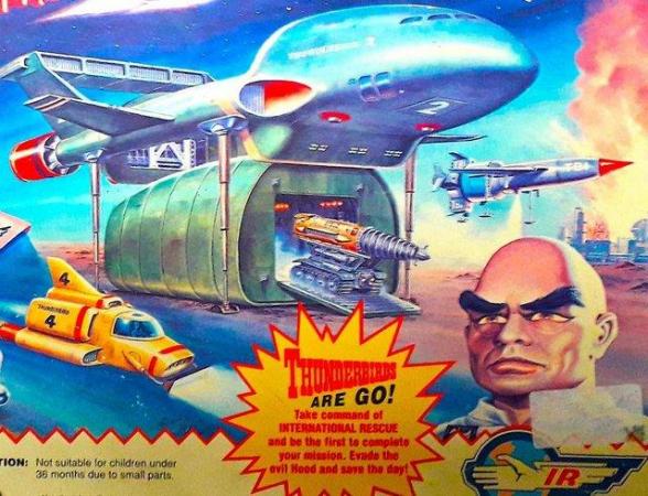 Image 6 of rARE 1970'S GAME - THUNDERBIRDS ARE GO **