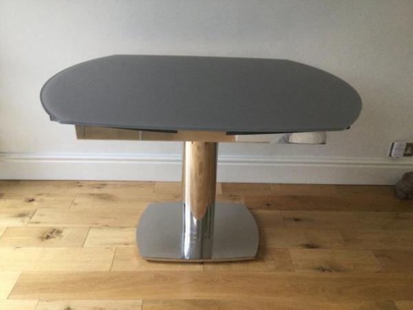 Image 2 of Extending Glass Dining Table from Dwell