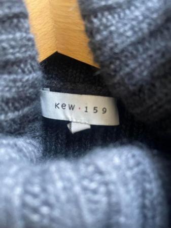 Image 2 of Hardly worn 50% wool sleeveless tunic by Kew 159