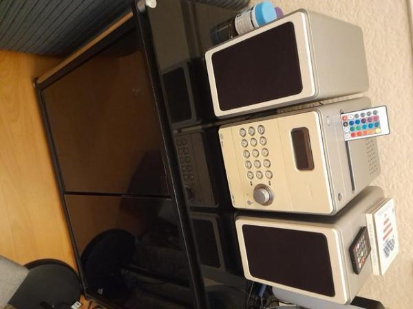 Image 3 of Sony RETRO 70s stereo system Cream and silver.  1970s
