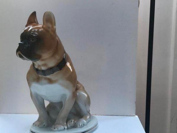 Image 3 of Vintage Lomonosov Russian porcelain Bulldog