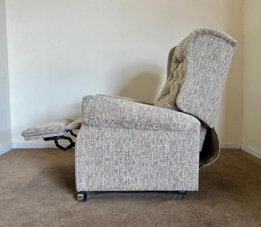 Image 11 of RECLINER FACTORY ELECTRIC RISER GREY CHAIR ~ CAN DELIVER