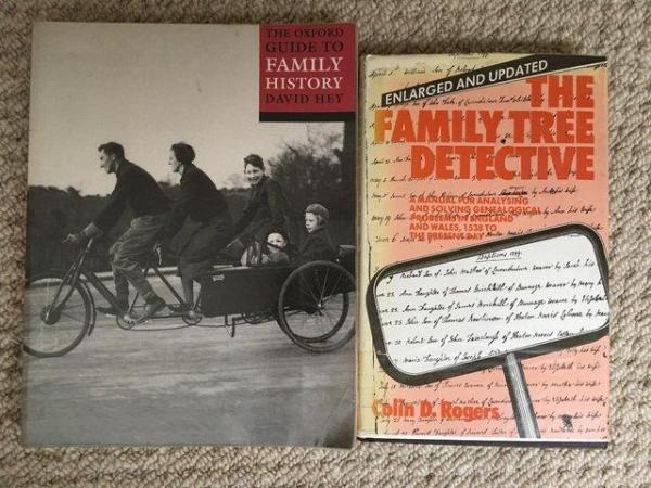 Image 1 of 2 Genealogy Books:Family Tree Detect,Oxford Guide Family His
