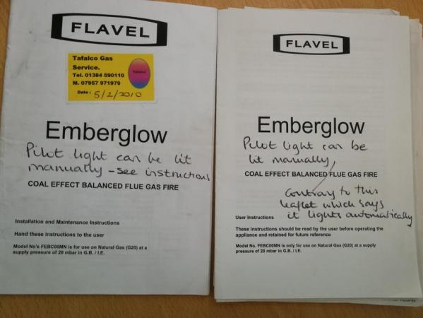 Image 3 of flavel emberglow classic gas fire FEBC00MN