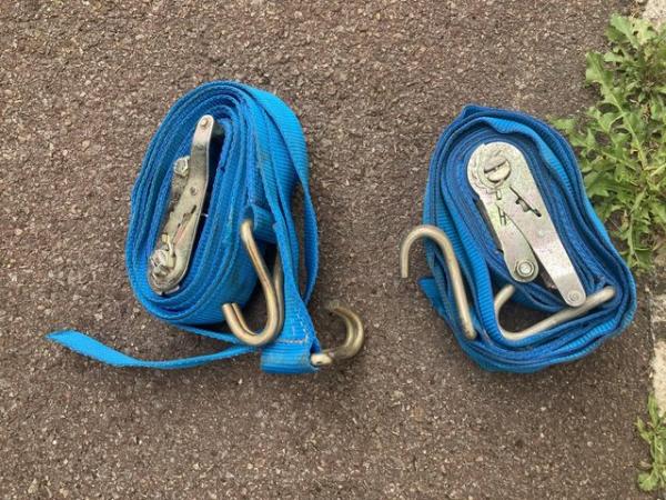 Image 2 of Two Heavy Duty Ratchet Straps
