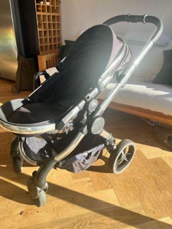 Image 3 of ICandy peach 4 pushchair and bassinet - BLACK