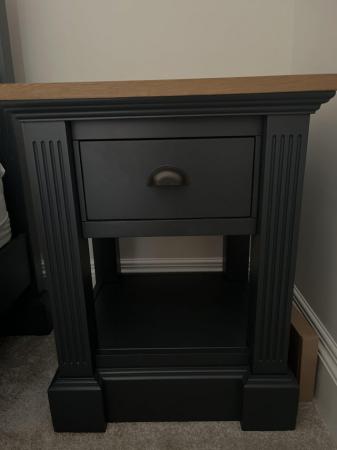 Image 1 of 2x bedside tables nearly new