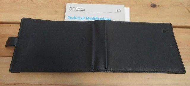 Preview of the first image of VW Golf Instruction Manuals and Wallet.
